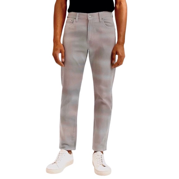 AG Adriano Goldschmied Wells Relaxed Tapered Blended Clay Jeans Size 38 X 31